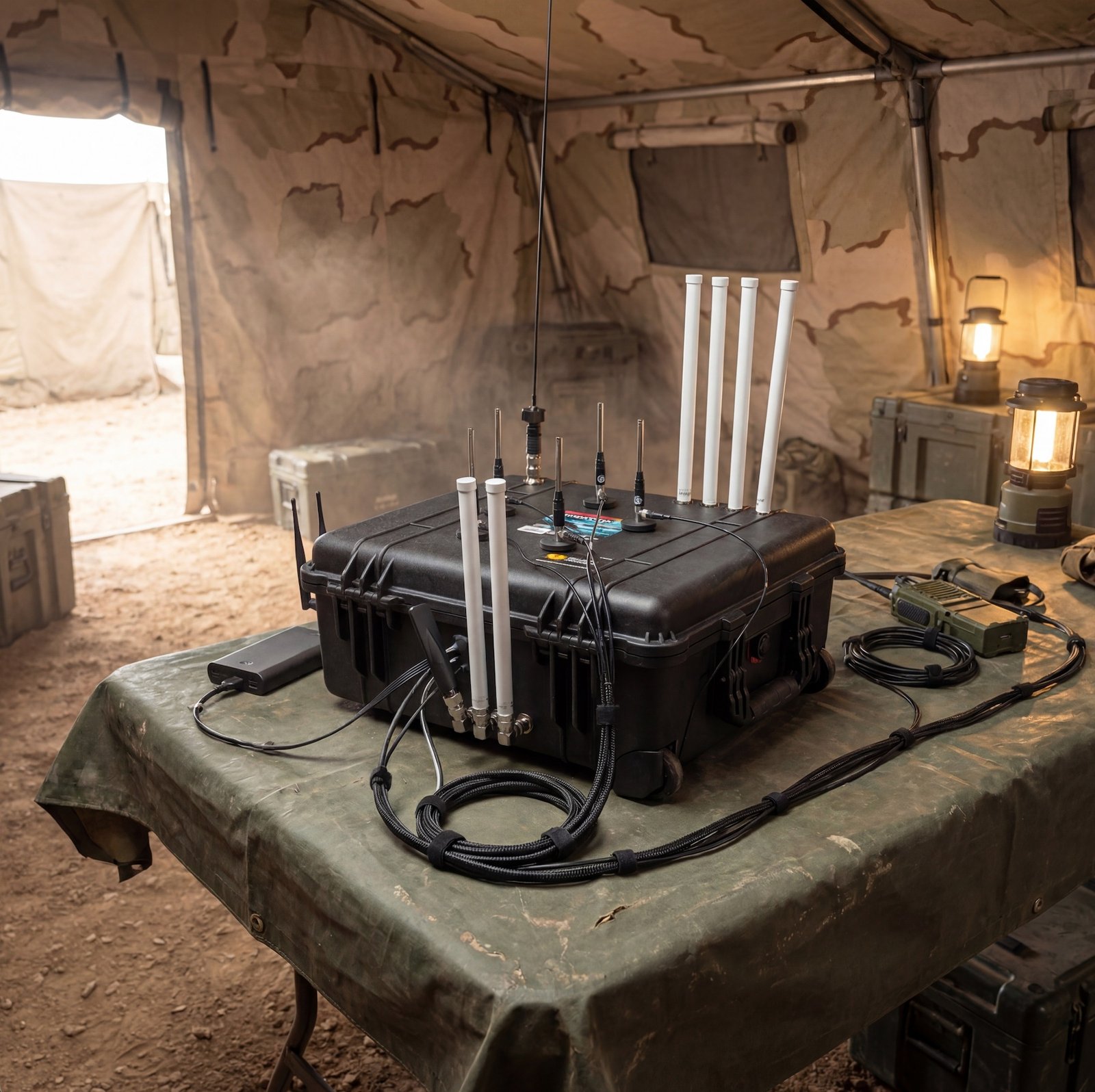 AtlasRF system in Pelican case